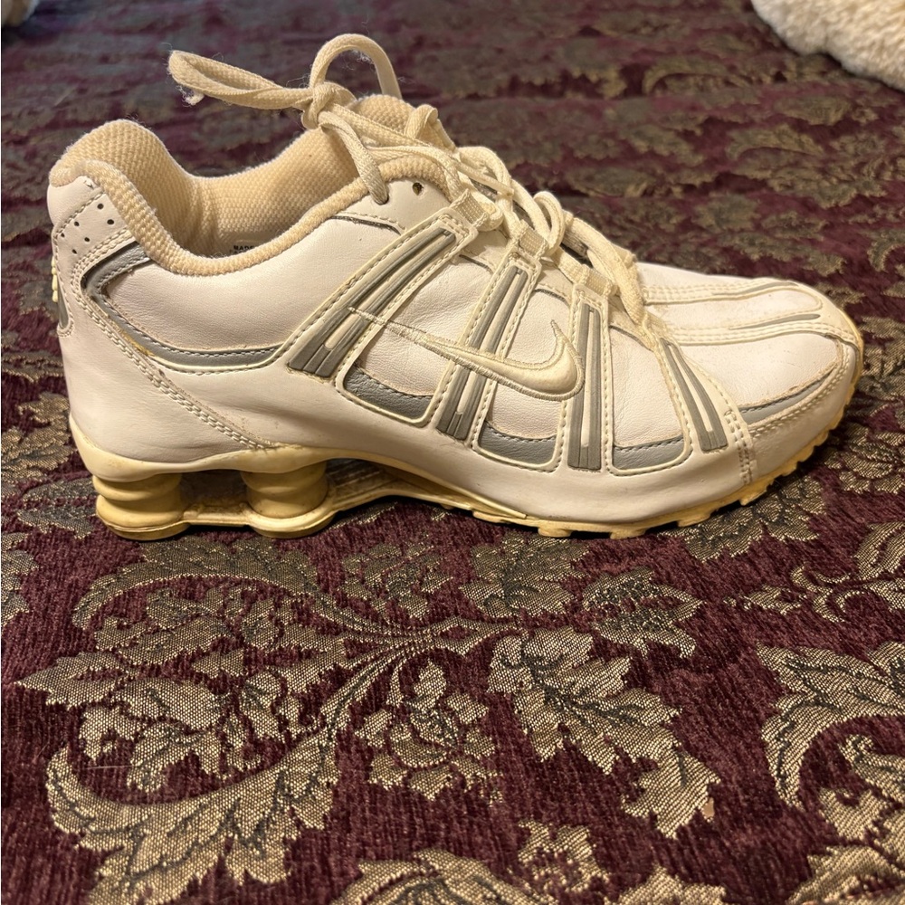 Nike Shox Women's White Athletic Shoes